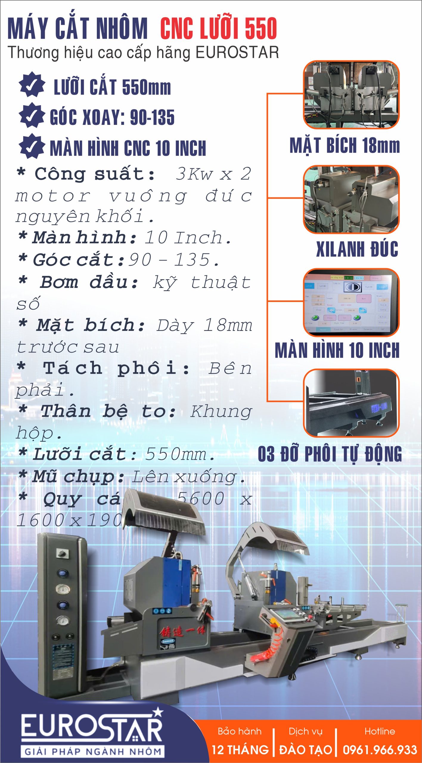 máy cắt CNC lưỡi 550
