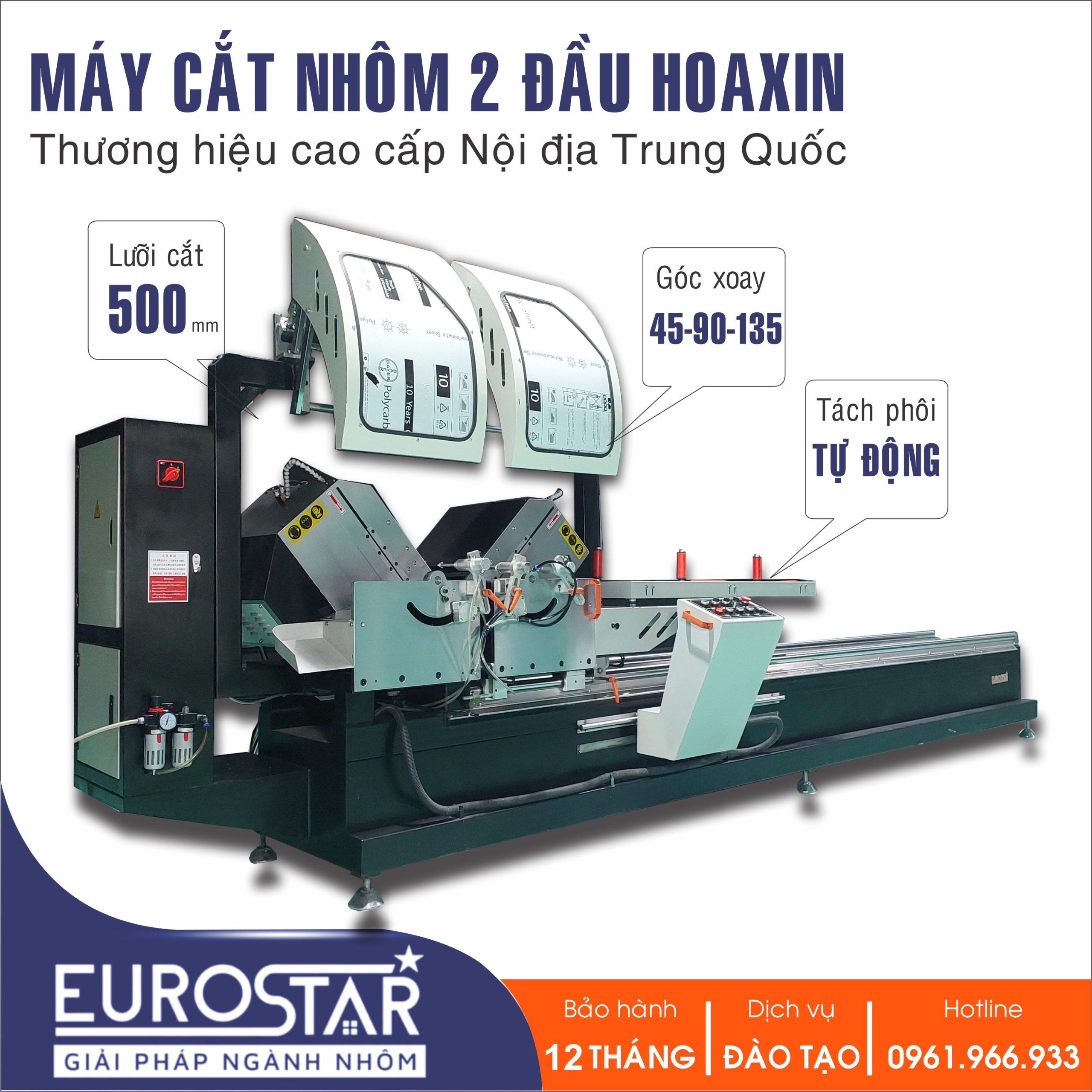 Máy Cắt Nhôm HUAXIN