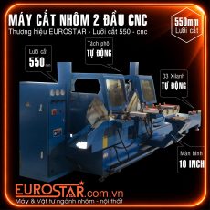 Máy Cắt Nhôm 2 đầu 550