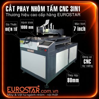 máy cắt nhôm 3 chức năng