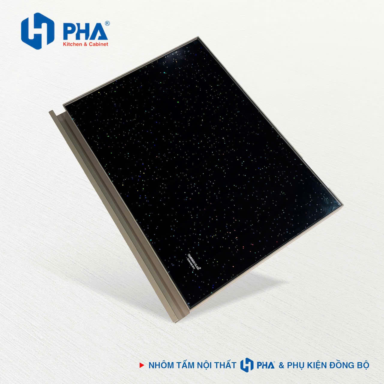 Tay Nắm Âm Có Gờ Kính