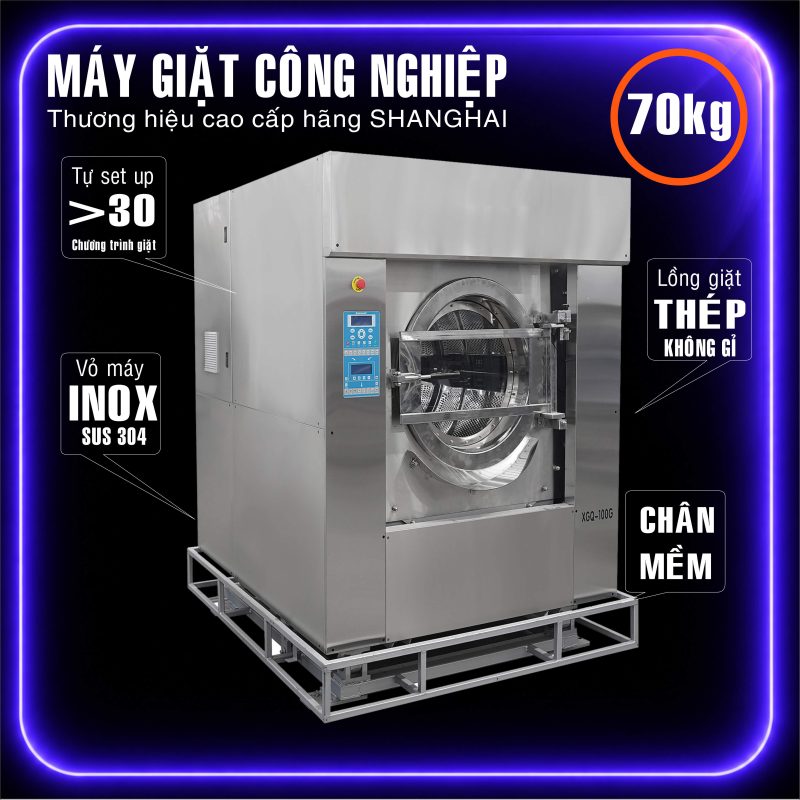 Máy giặt công nghiệp 70KG SHANGHAI