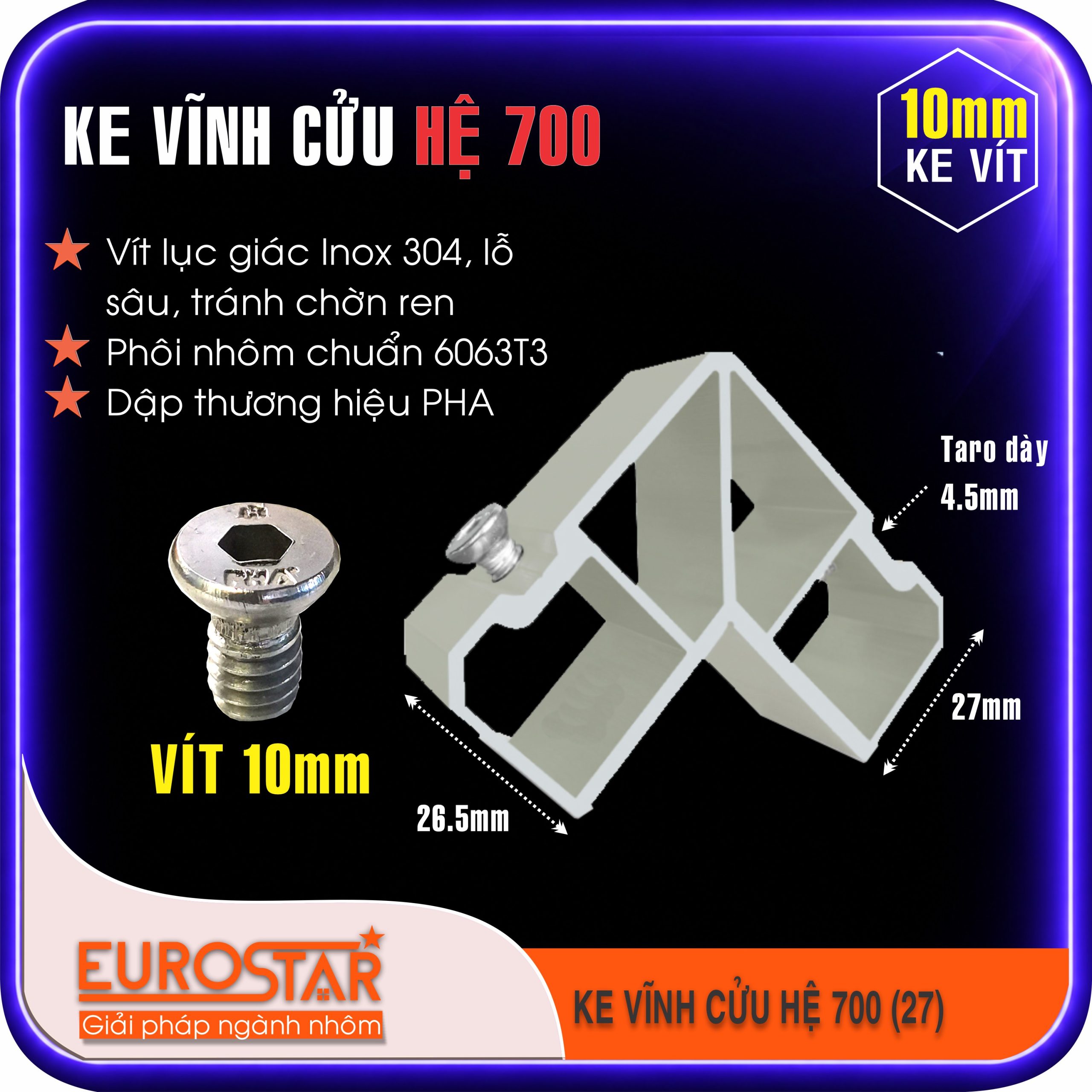 Ke Vĩnh Cửu Hệ 700