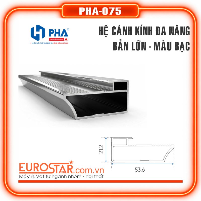 hệ cánh kính đa năng vát