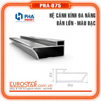 hệ cánh kính đa năng vát