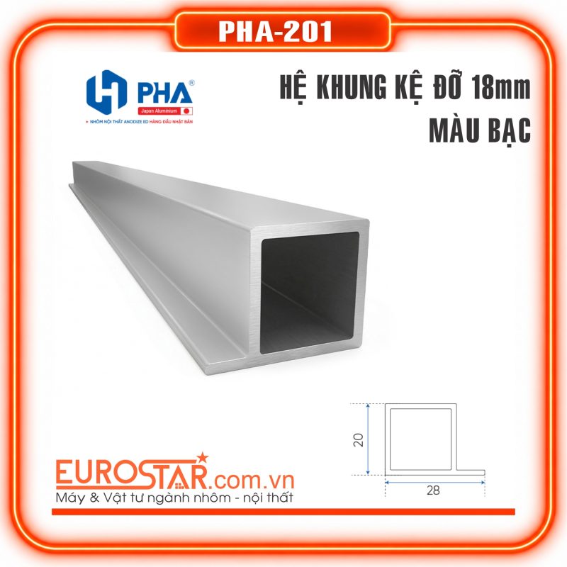 hệ khung kệ đỡ 18mm
