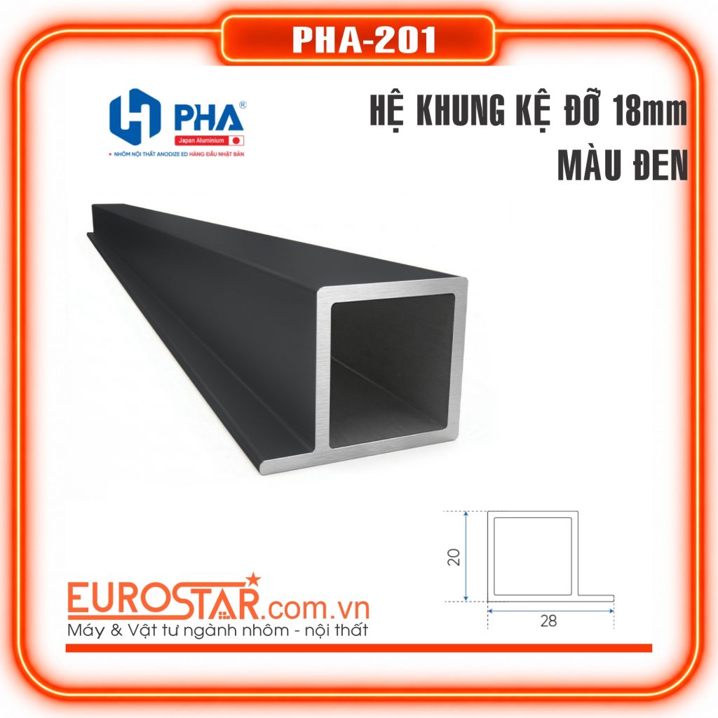 Hệ khung kệ đỡ 18mm