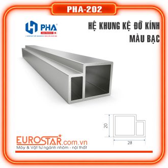 Hệ khung kệ đỡ kính