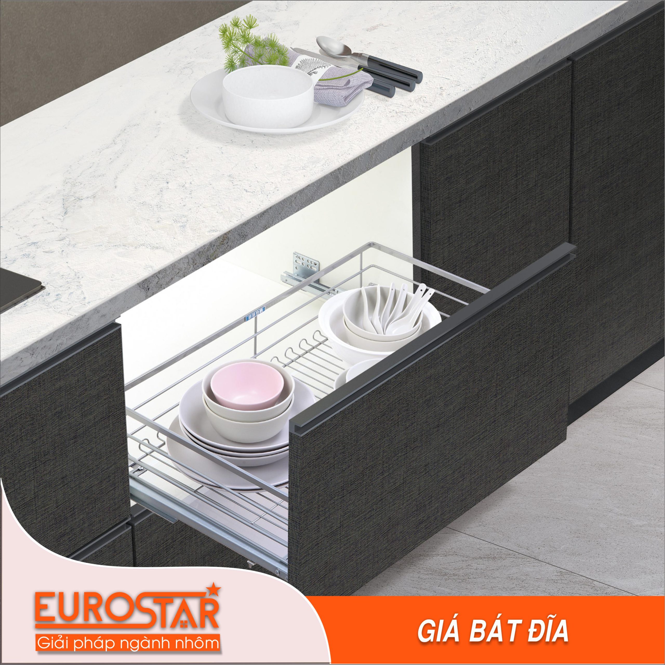Kệ Bát Đĩa Nan Dẹt Kệ bát đĩa nan dẹt