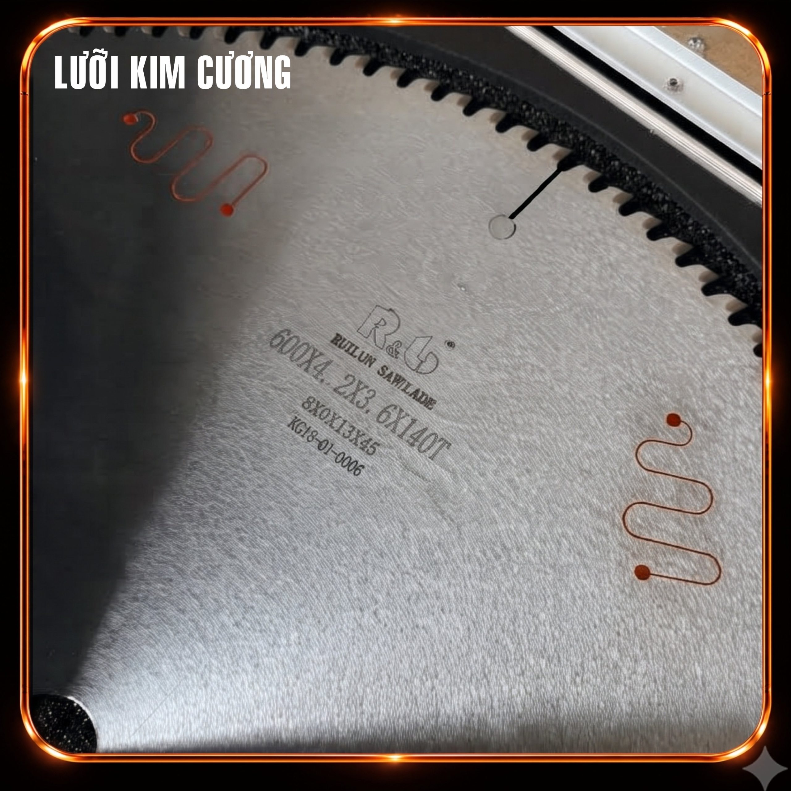 Lưỡi Cắt Nhôm Kim Cương 600mm