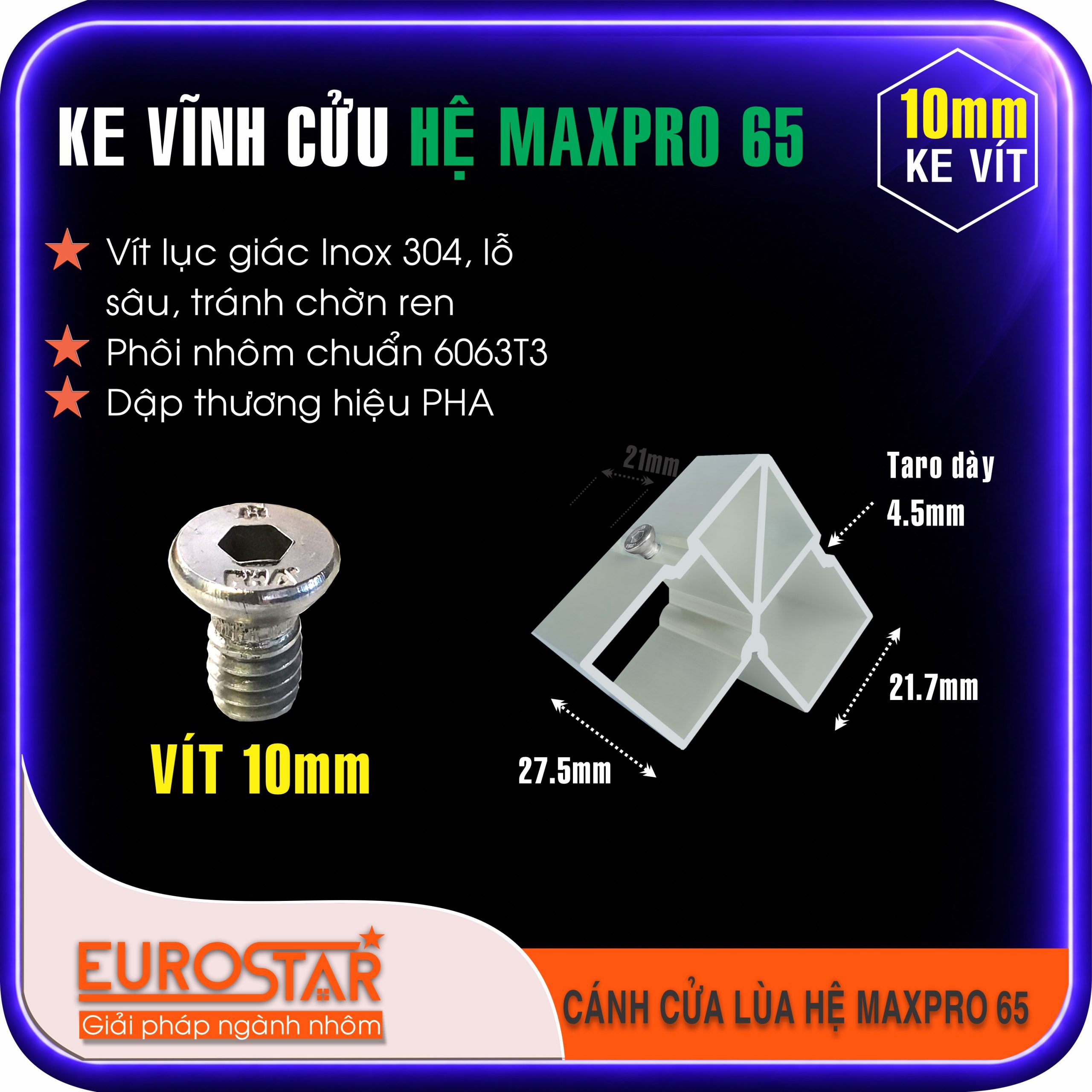 Ke Vĩnh Cửu Maxpro 65 Ke Vĩnh Cửu Maxpro 655