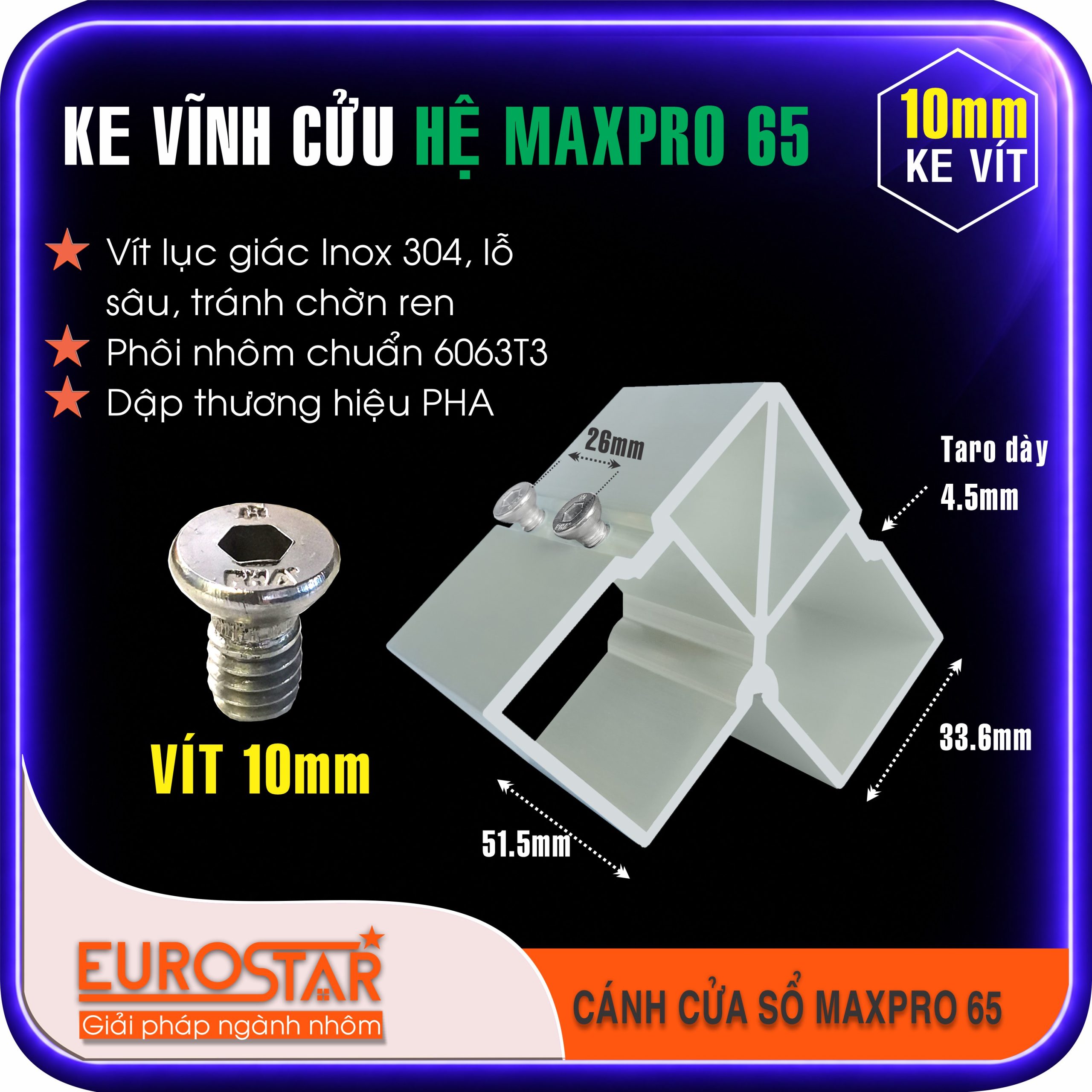 Ke Vĩnh Cửu Maxpro 65 Ke Vĩnh Cửu Maxpro 655