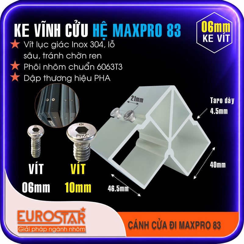 Ke Vĩnh Cửu 6mm Maxpro 83