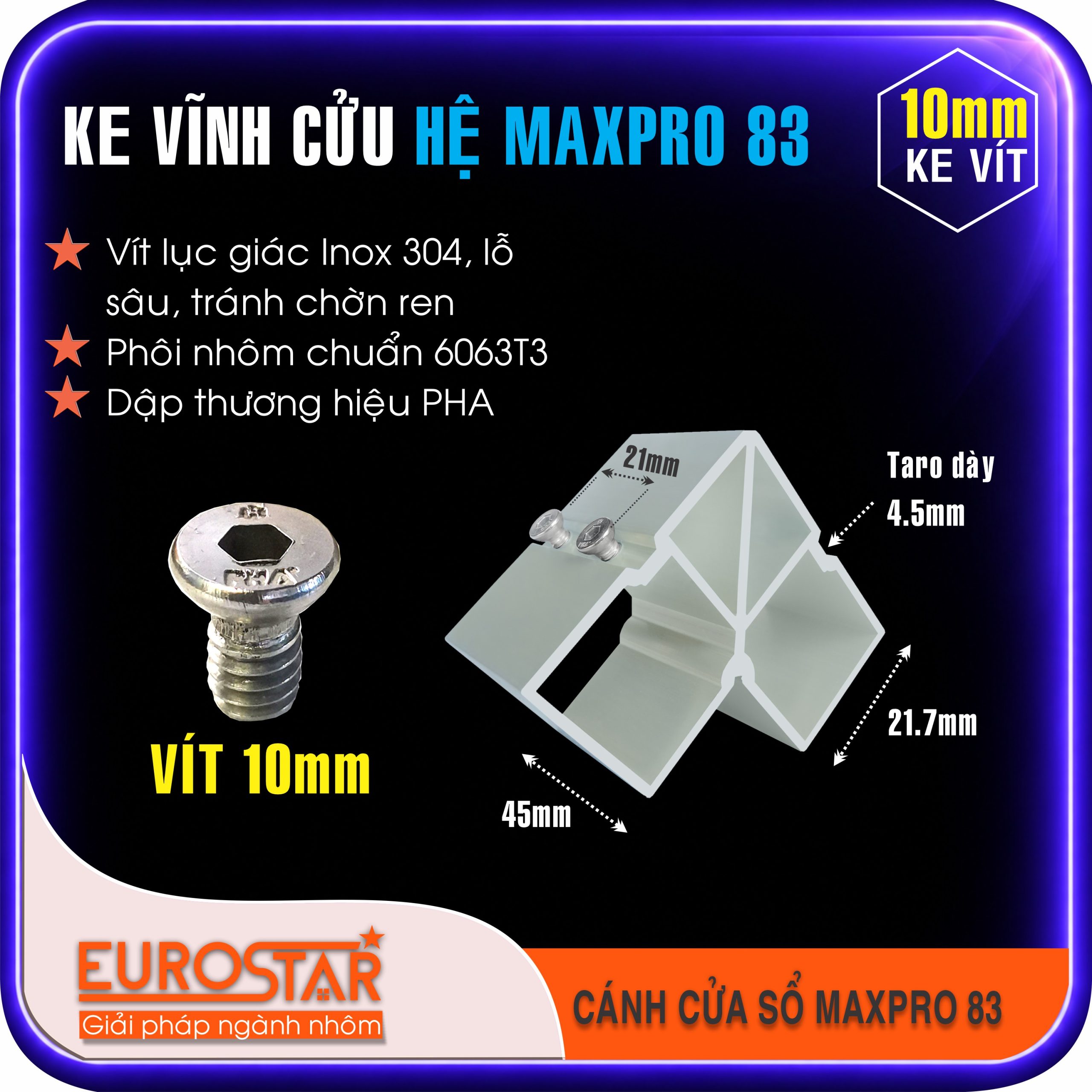 Ke Vĩnh Cửu Maxpro Hệ 83