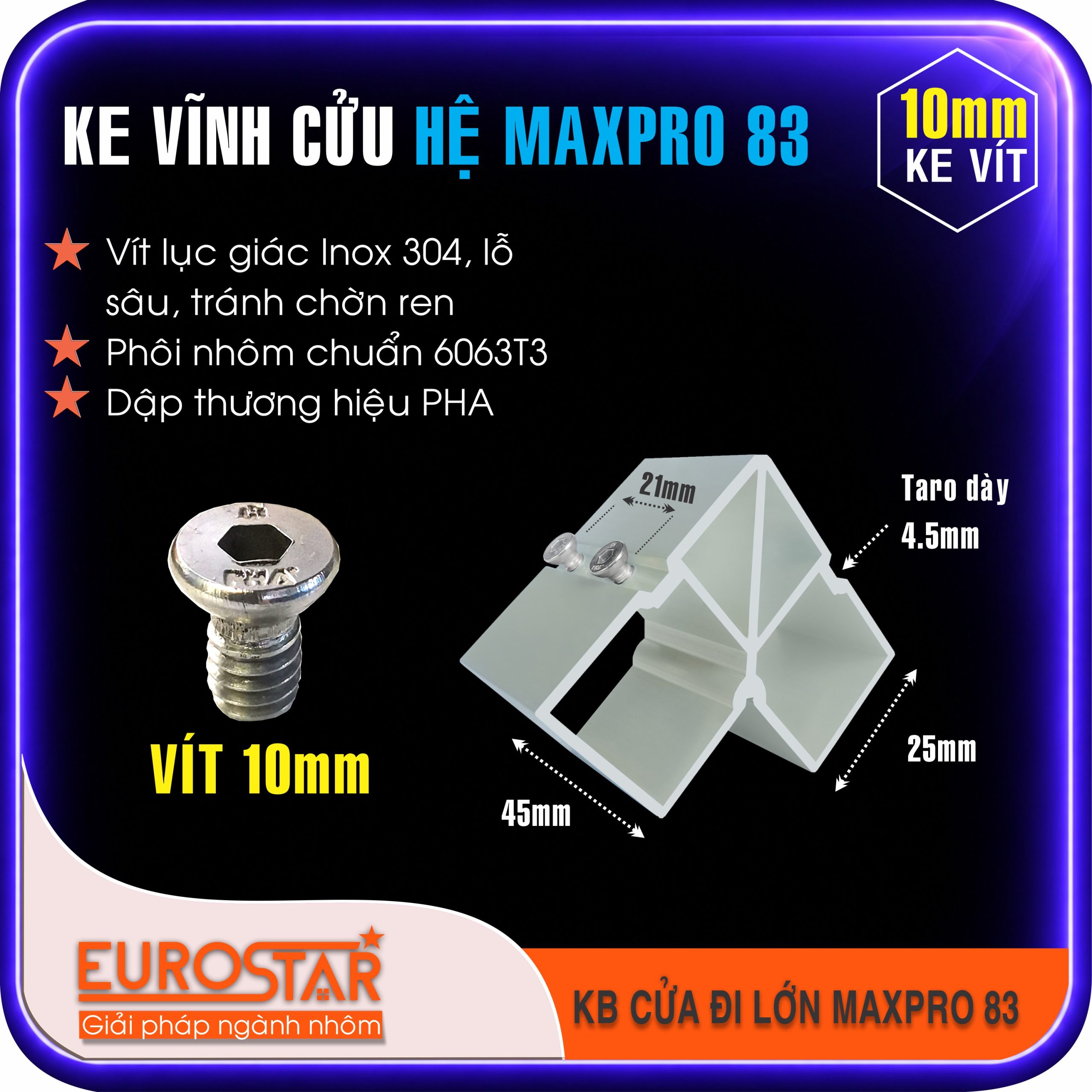 Ke Vĩnh Cửu Maxpro Hệ 83