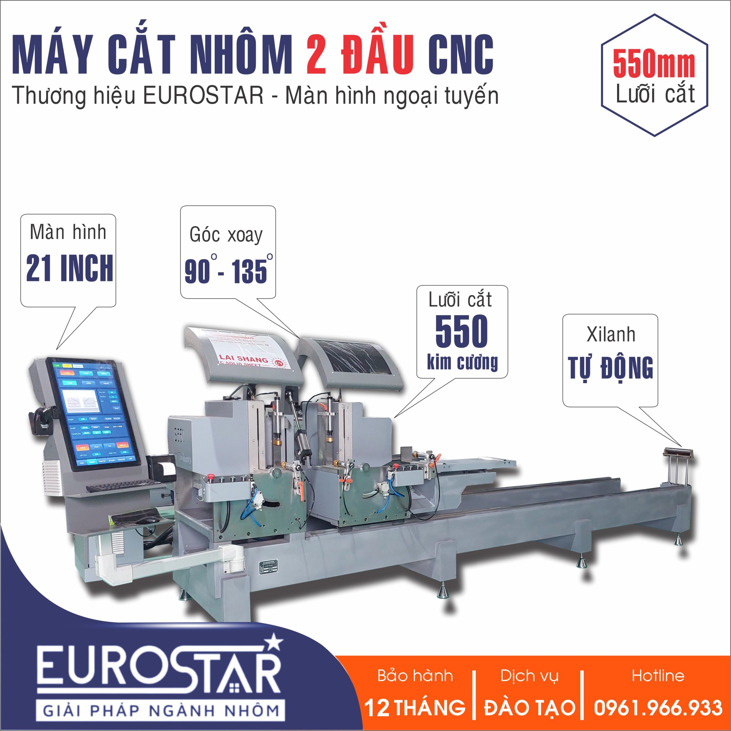 Máy Cắt Ngoại Tuyến Lưỡi 550