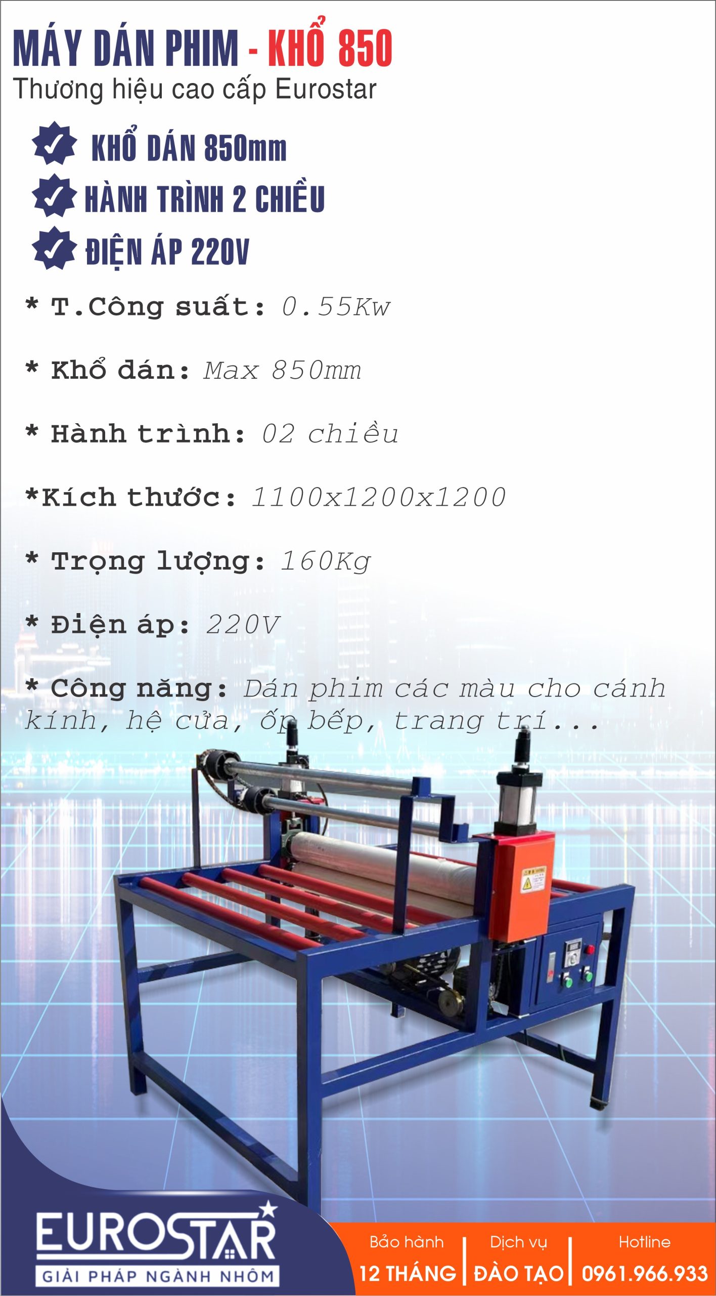 Máy Dán Phim Kính