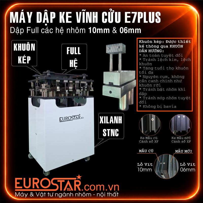Máy Dập Ke E7Plus
