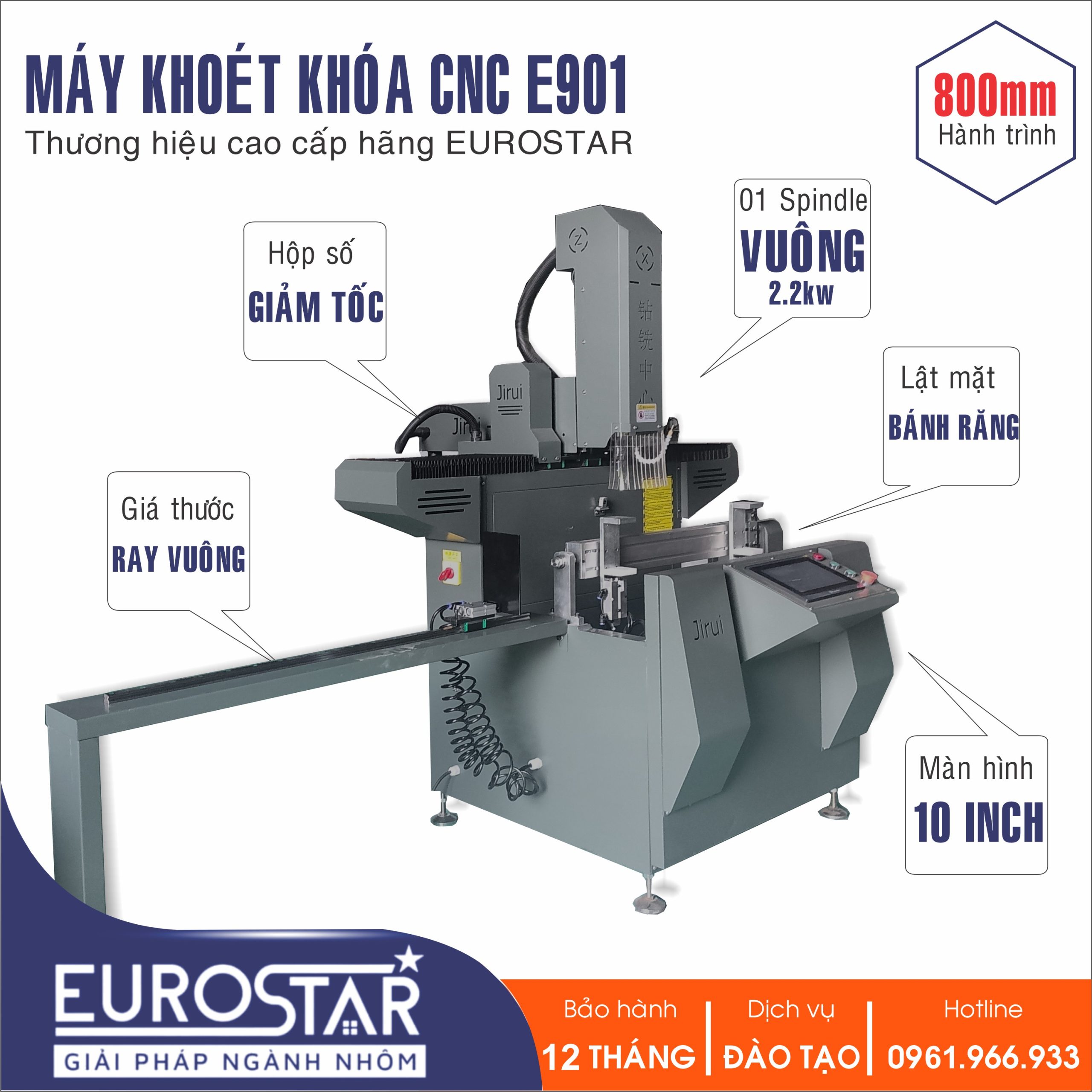 Máy Phay Khóa CNC E901