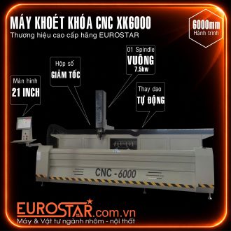 Máy Khoét Khóa XK6000