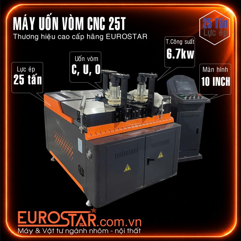 Máy Uốn Vòm 25 Tấn