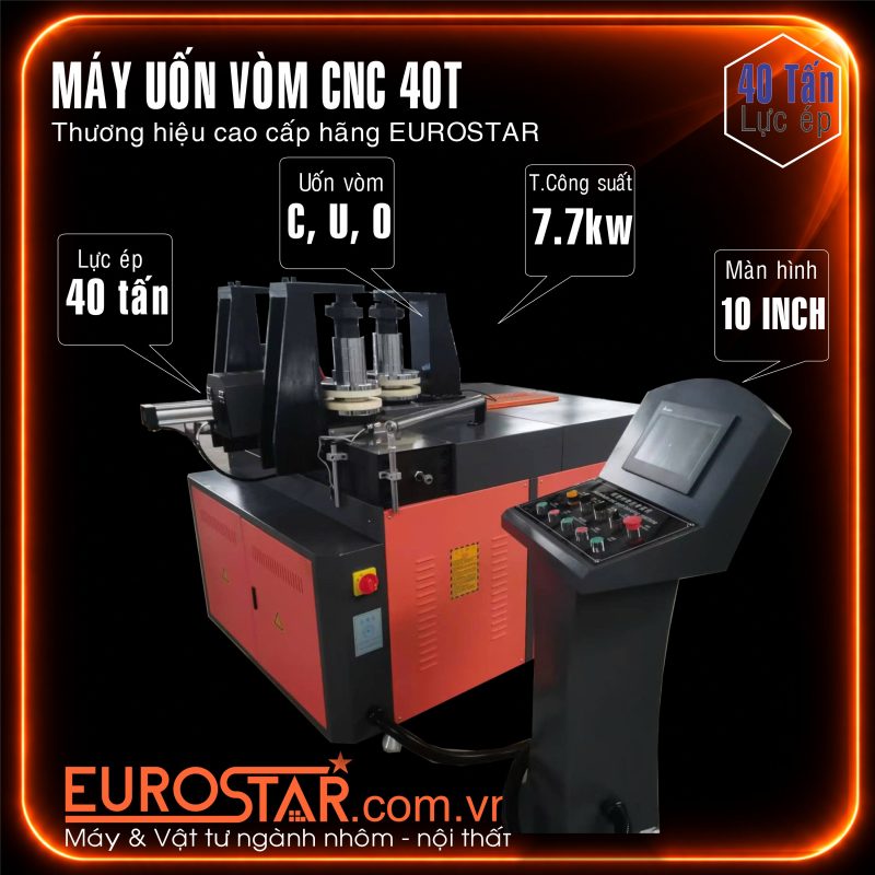 Máy Uốn Vòm 40 Tấn