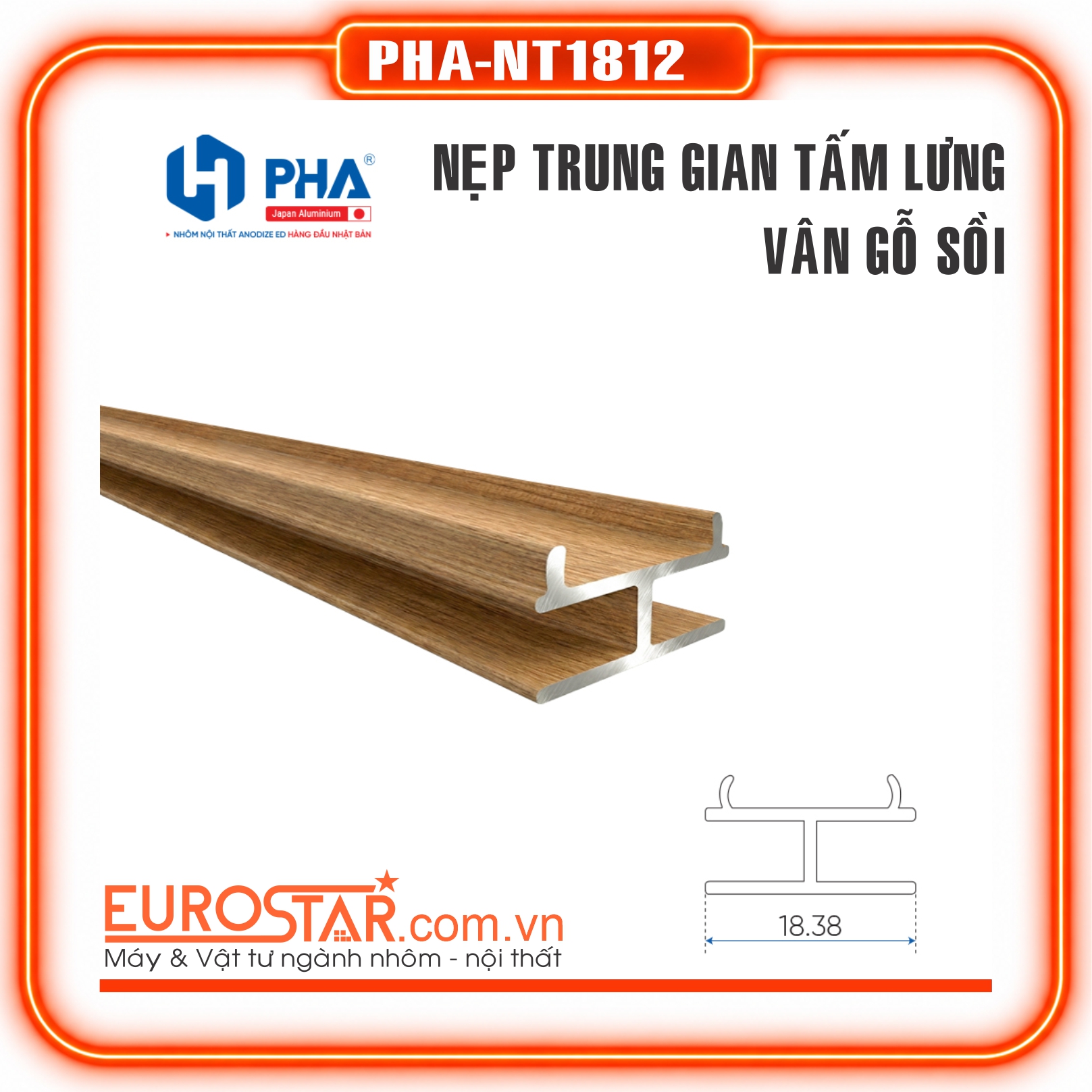 Nẹp Trung Gian Tấm Lưng