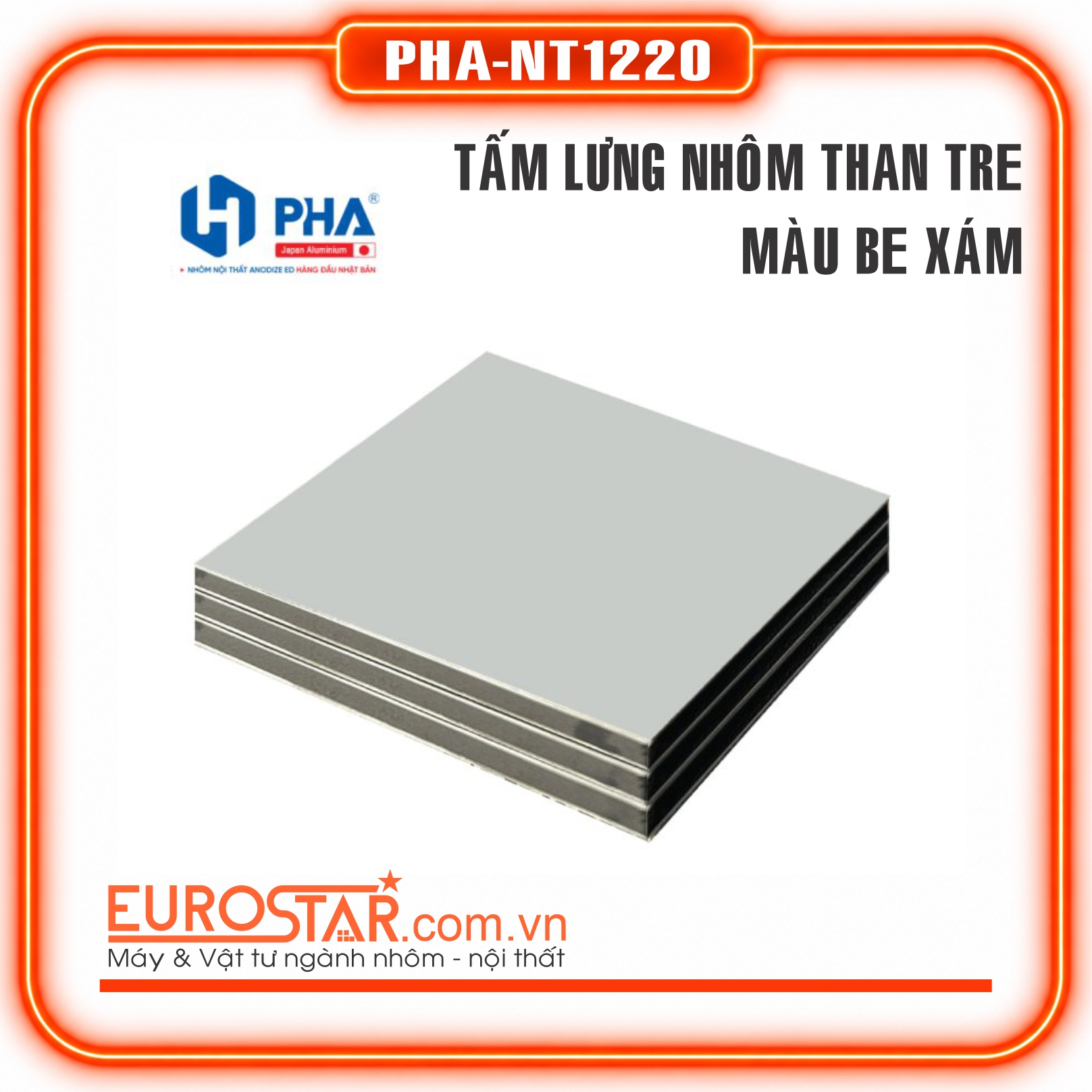Tấm Lưng Nhôm Than Tre