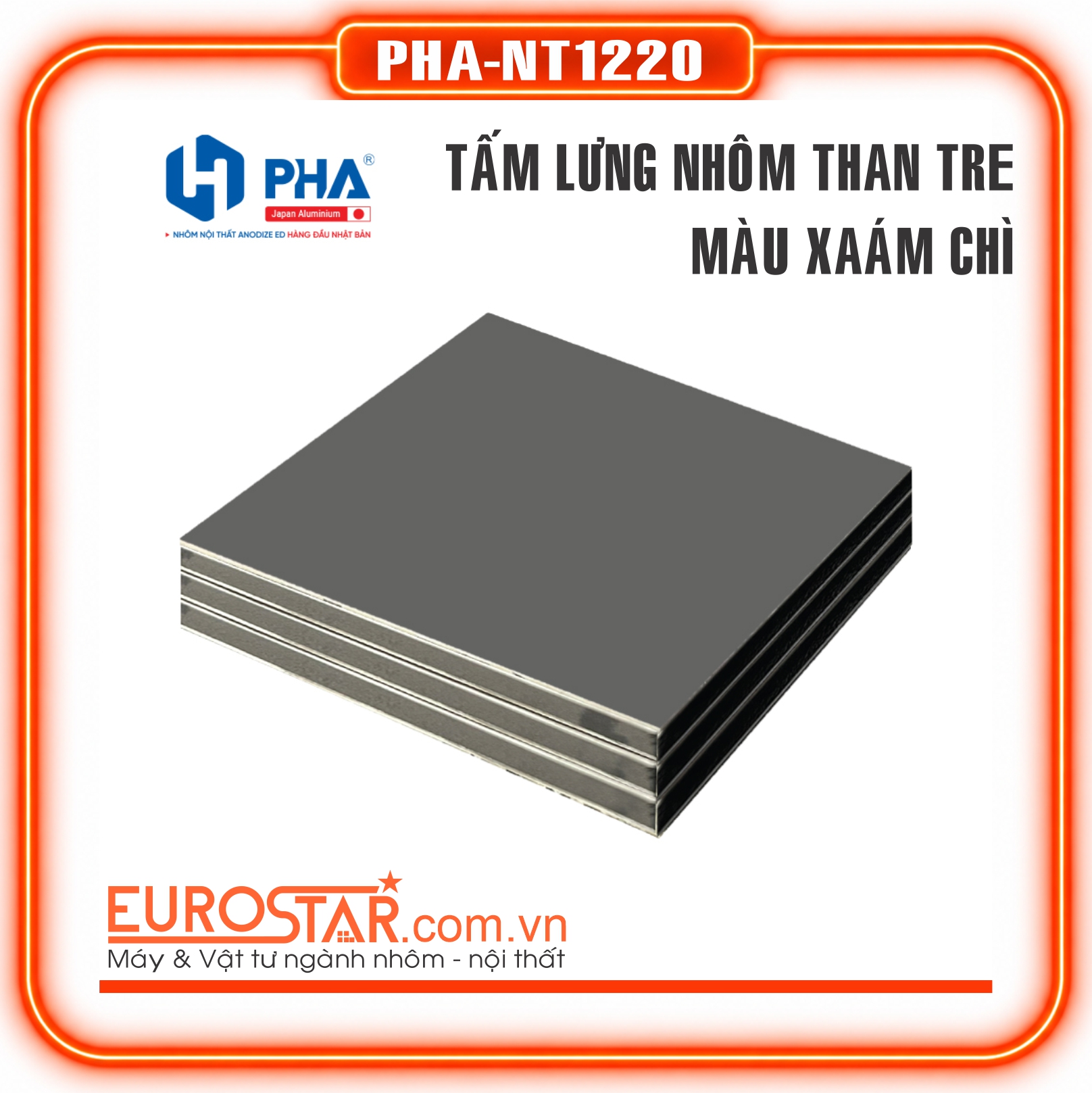 Tấm Lưng Nhôm Than Tre