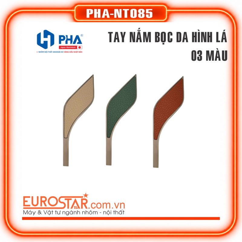 Tay Nắm Bọc Da Hình Lá