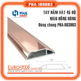Tay Nắm Vát Màu Hồng Bóng