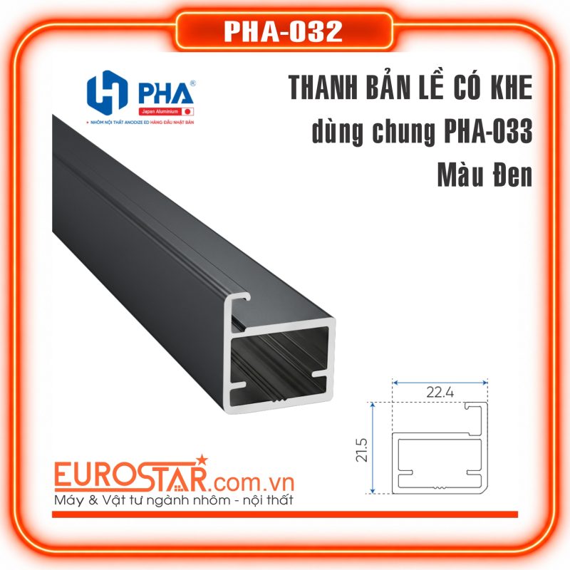 Thanh Cánh Trơn Có Khe Kính