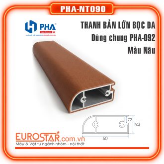 Thanh Nhôm Cánh Kính Bọc Da