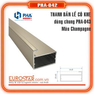 Thanh Cánh Trơn Vuông Có Khe