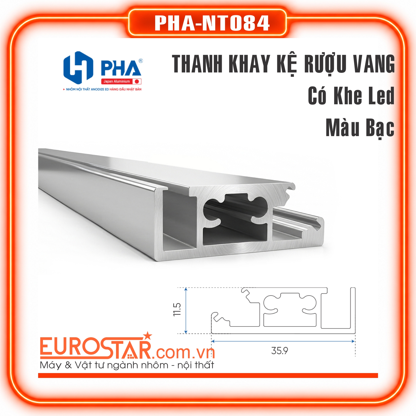 Thanh Nhôm Khay Kệ Rượu Vang Thanh Nhôm Khay Kệ Rượu Vang
