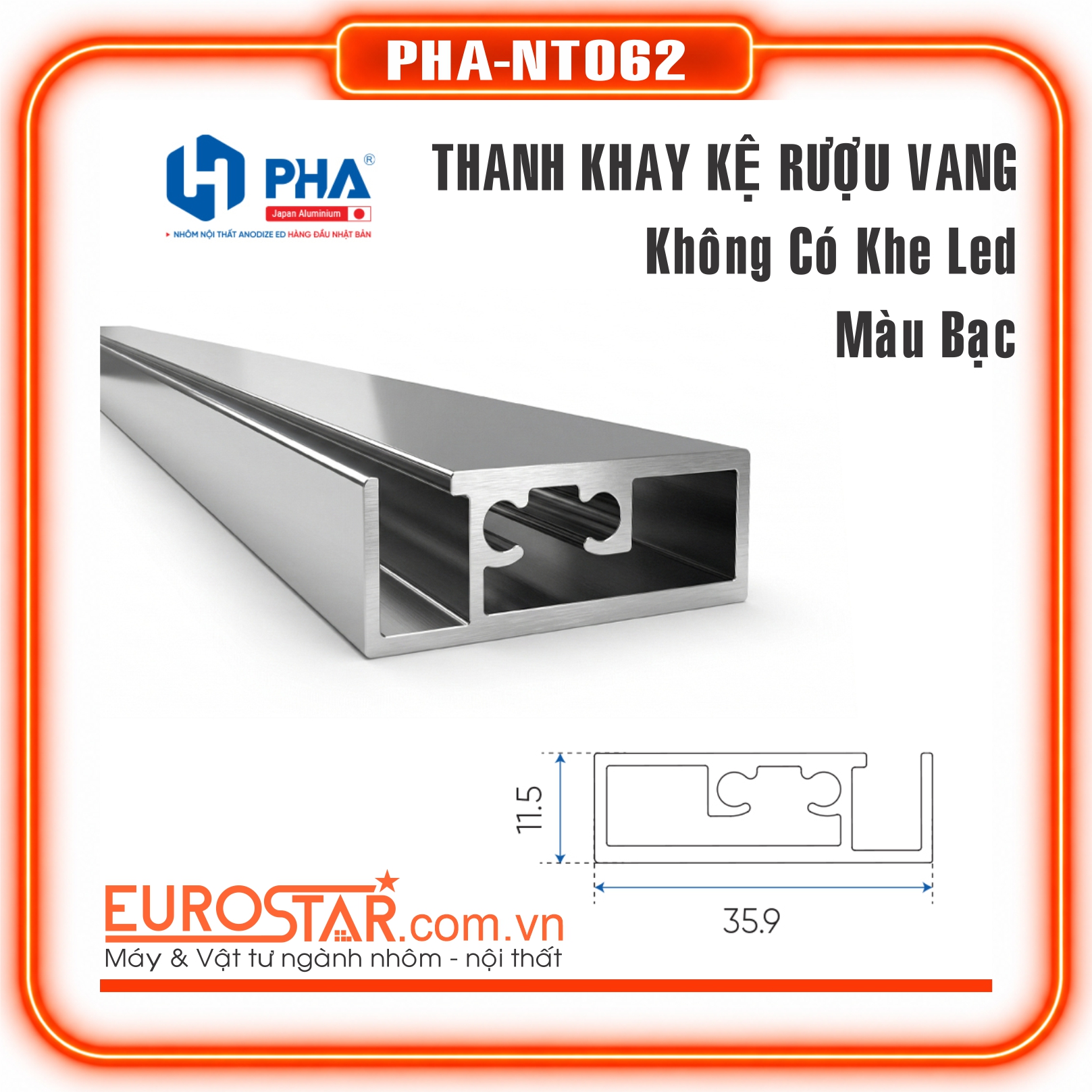 Thanh Nhôm Khay Kệ Rượu Vang Thanh Nhôm Khay Kệ Rượu Vang