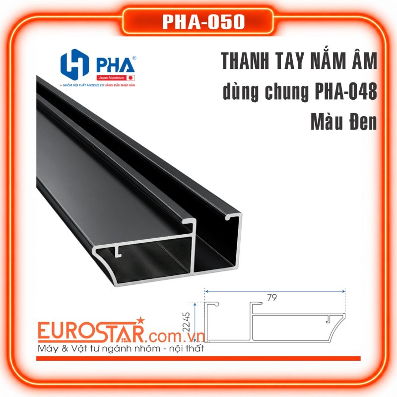 Thanh Tay Nắm Âm Liền Khối