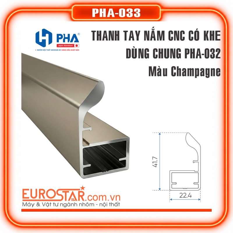 Thanh Tay Nắm Bản Nhỏ CNC
