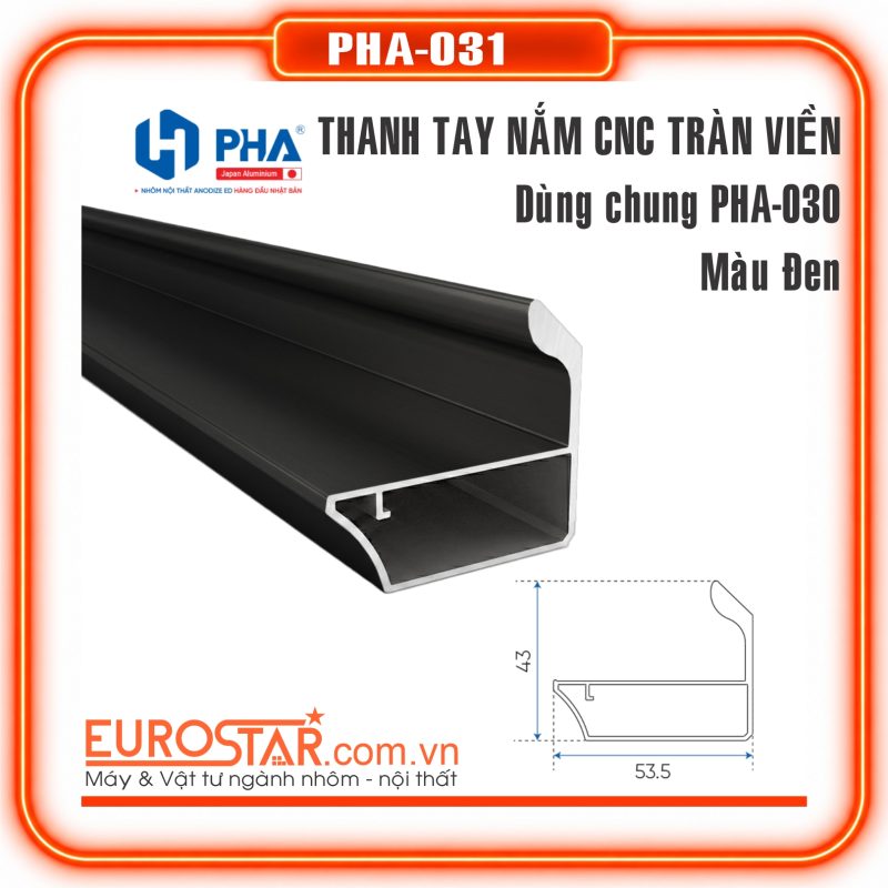 Tay Nắm Bản Lớn Liền Khối