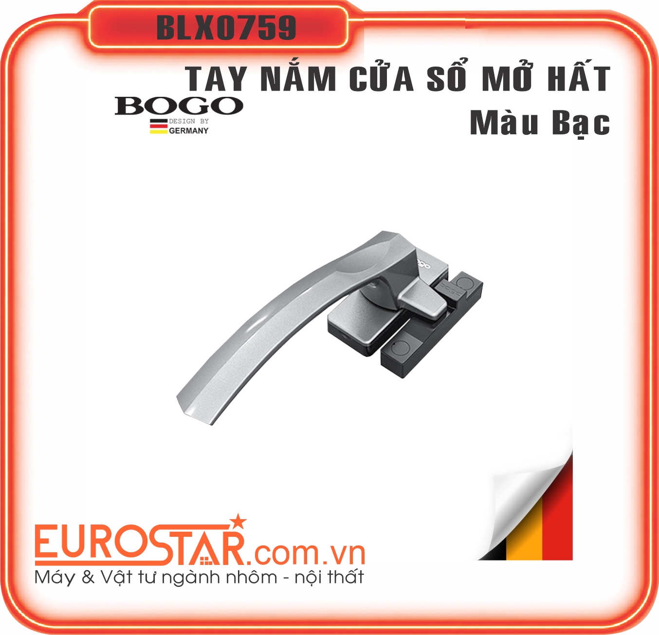 Tay Cài Cửa Sổ Mở Hất